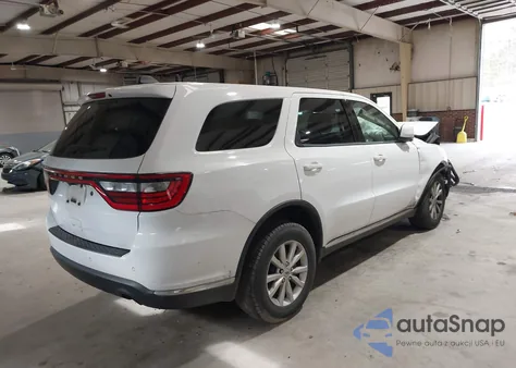 2020 Dodge Durango Pursuit Awd из США, поврежденный, VIN 1C4RDJFG4LC309494